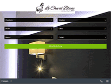 Tablet Screenshot of hotelarles-chevalblanc.com